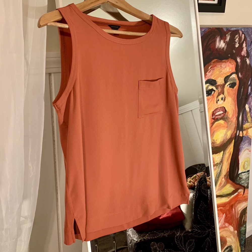 Ann Taylor Rust Tank